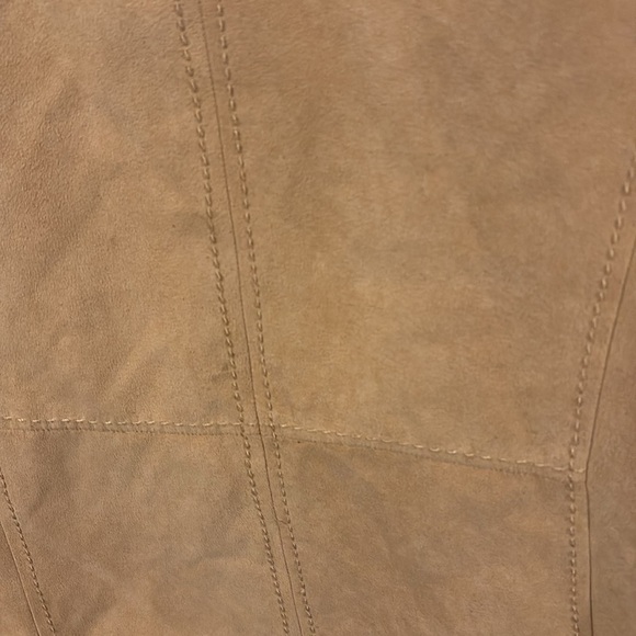 Studio work western butter brown tan soft blazer size 12 - Picture 8 of 10